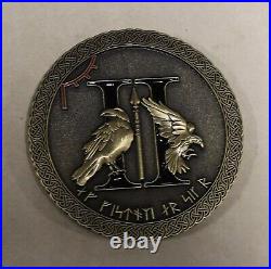 Special Reconnaissance Team Two SRT-2 SEAL Double Raven UAS Navy Challenge Coin