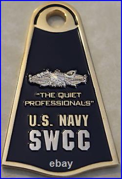 Special Warfare Combatant-Craft Crewmen SWCC SEALs Spec Ops Navy Challenge Coin