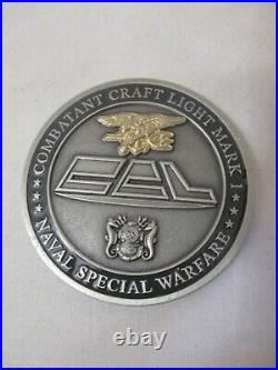 Special Warfare Combatant Craft Mark 1 Navy Ship Survivability Challenge Coin