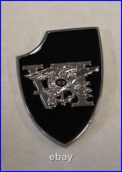 Special Warfare DEVGRU SEAL Team 6 Silver Sq Type-1 Num VI Navy Challenge Coin