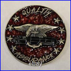Special Warfare Group 8 SDVT-1 Quality Assurance LOGSU8 Navy Challenge Coin SEAL
