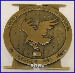 Special Warfare SEAL Tactical Information Operations Ser# Navy CT Challenge Coin