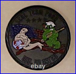 Special Warfare SEAL Team 4, Support Troop Navy Challenge Coin / Four