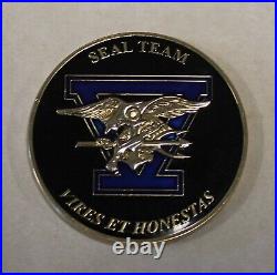 Special Warfare SEAL Team 5 / Five 1 Troop Bravo Platoon Navy Challenge Coin / B