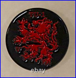 Special Warfare SEAL Team 5 / Five 1-Troop Bravo Plt TU-1 Navy Challenge Coin