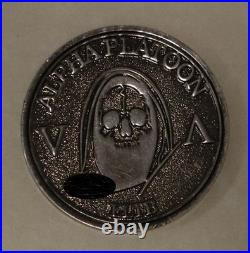 Special Warfare SEAL Team 5 Five 1-Trp Alpha Plt Grim Reaper Navy Challenge Coin