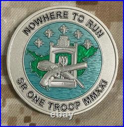 Special Warfare SEAL Team SR 1 One Troop Navy NSW TIER 1 SOF SMU Challenge Coin