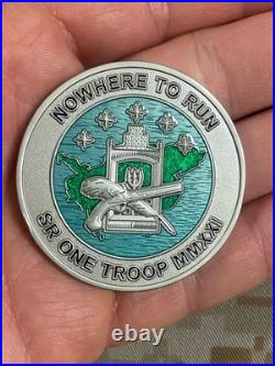 Special Warfare SEAL Team SR 1 One Troop Navy NSW TIER 1 SOF SMU Challenge Coin