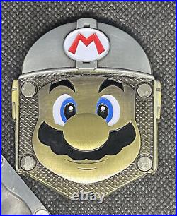 Star Wars Disney Nintendo Mandalorian Super Mario Navy Chief CPO Challenege Coin