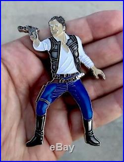 Star Wars Han Solo Usn Navy Cpo Security Police Challenge Coin Non Mess Nsw Nypd