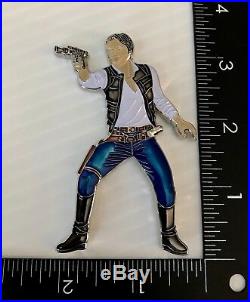 Star Wars Han Solo Usn Navy Cpo Security Police Challenge Coin Non Mess Nsw Nypd
