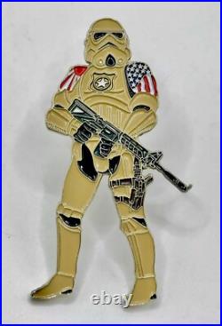 Star Wars Jedi Stormtrooper Atsugi Japan Navy Mess CPO Security Challenge Coin