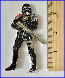 Star Wars Jedi Stormtrooper Atsugi Navy Cpo Chief Mess Challenge Coin Non Nypd