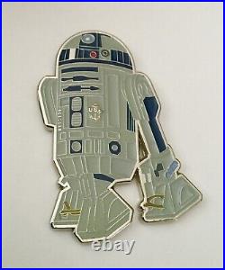 Star Wars R2D2 Robot Droid Jedi USN Mess CPO Challenge Coin NYPD CIA Police FBI