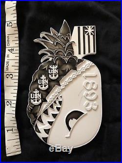 Storm trooper Navy chief Pineapple Bomb Challenge Coin CPO rare Hawaii
