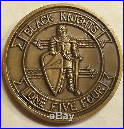 Strike Fighter Sq VFA-154 Black Knights Chiefs Mess Navy Challenge Coin