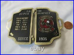 Strike Fighter Squadron VFA-31 Felix Rules Foldable #'d Challenge Coin / VF-31