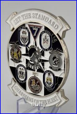 Strike Group U. S. Navy Helicopter HSM-46 / HSM-79 Spinner Challenge Coin