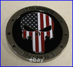 Sub SEAL Delivery Vehicle Team One SDVT-2 FEAR THE DARKNESS Navy Challenge Coin