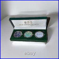 Super Limited USN Chief's Challenge Coin Set Watch Set