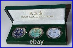 Super Limited USN Chief's Challenge Coin Set Watch Set