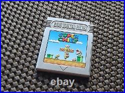 Super Mario Challenge Coin Game Boy Cartridge Goat Locker Chief USN Promo GB NES