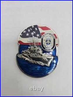 Super Rare USS Michael Murphy DDG-112 Engineering Department Navy Challenge Coin