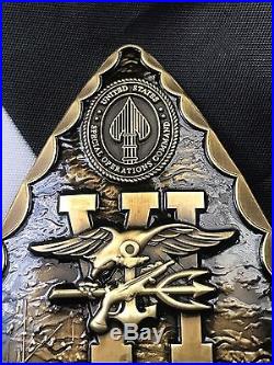 TRIBE Navy Seal Team 6 DEVGRU Arrow Shape ST6 Red Squadron SOCCOM Challenge Coin