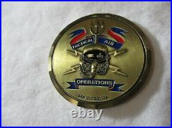 Tactical Air Operations Military Freefall School Navy SEAL Challenge Coin NSWG