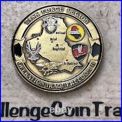 Task Force Legion OIF II Iraq CJSOTF-AP Navy SEAL Challenge Coin