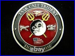Task Unit Trident 2019 SEAL Team 7 Serialized Navy Challenge Coin