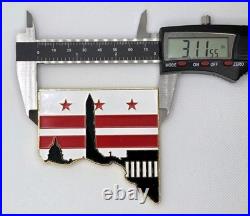 The Capital Battalion NROTC US Marines / US Navy Challenge Coin