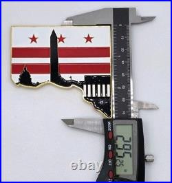 The Capital Battalion NROTC US Marines / US Navy Challenge Coin