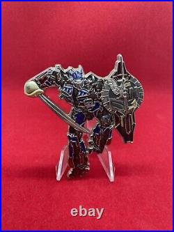 Transformers Navy CPO Chief Mess Robot Challenge Coin OPTIMUS PRIME Metal Figure