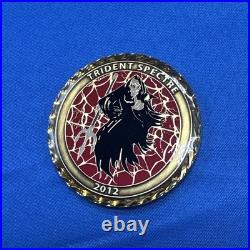 Trident Spectre Navy Special Warfare Seal Team Spooks Navy Challenge Coin 2012