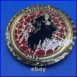 Trident Spectre Navy Special Warfare Seal Team Spooks Navy Challenge Coin 2012