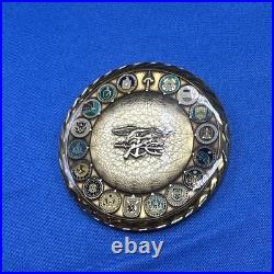 Trident Spectre Navy Special Warfare Seal Team Spooks Navy Challenge Coin 2012