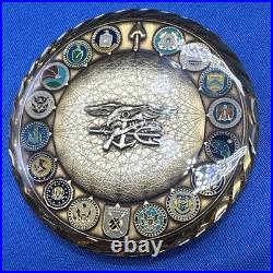 Trident Spectre Navy Special Warfare Seal Team Spooks Navy Challenge Coin 2012