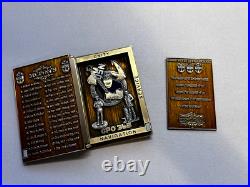 Two Piece Full Color USN SPAWAR Goat Locker CPO Challenge Coin Two Piece Full Color USN SPAWAR Goat Locker CPO Challenge Coin