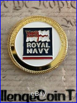 UK Royal Navy Fleet Air Commando 845 Naval Air Squadron NAS Challenge Coin