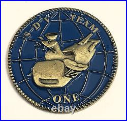 ULTRA RARE SDV Team ONE Navy Seals Warriors from the Sea Challenge Coin