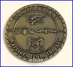 ULTRA RARE SDV Team ONE Navy Seals Warriors from the Sea Challenge Coin