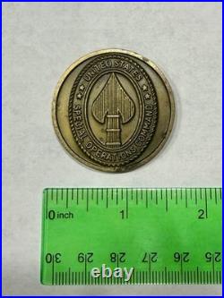 USASOC JSOC AFSOC NAVY Challenge Coin Special Forces CAG Delta SEAL Team