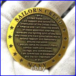 USA-Navy Core Value Sailor's Creed Challenge Coin (Pack of 10)