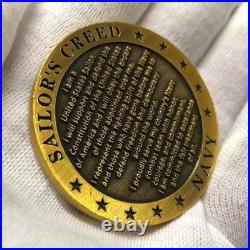 USA-Navy Core Value Sailor's Creed Challenge Coin (Pack of 10)