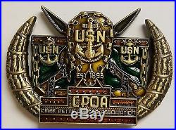 USMC US Navy Chief CPO CPOA Djibouti Africa CPO CPOA Camp Lemonnier Serial #303