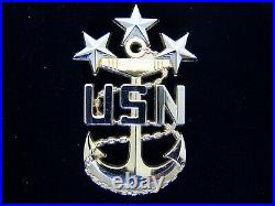 USN 12th Master Chief Petty Officer of the Navy MCPON Rick West Challenge Coin