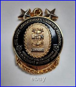USN 5th Navy Expeditionary Logistics Regiment Command Challenge Coin