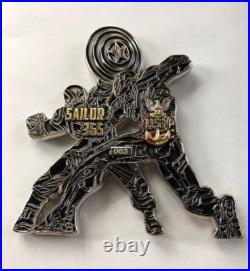 USN CPO Captain America Iron Man SER #063 Challenge Coin R1