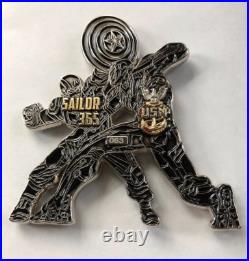 USN CPO Captain America Iron Man SER #063 Challenge Coin R1